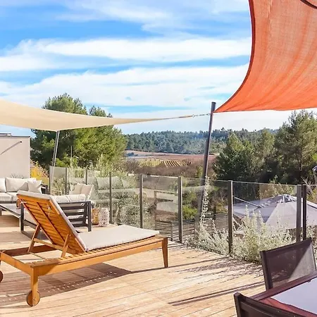 빌라 Superbe Familiale Au Calme, Piscine, Vue Panoramique, Entre Et Rivieres