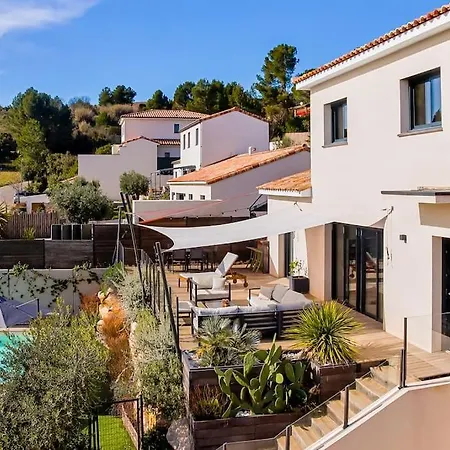 Superbe Familiale Au Calme, Piscine, Vue Panoramique, Entre Et Rivieres *