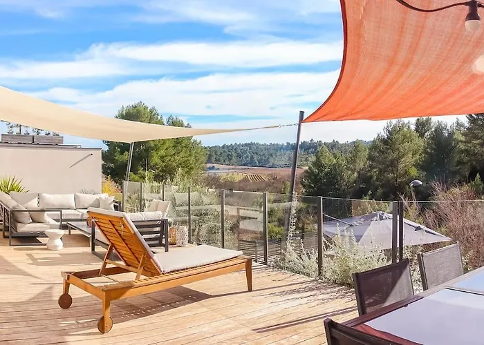 Villa Superbe Familiale Au Calme, Piscine, Vue Panoramique, Entre Et Rivieres