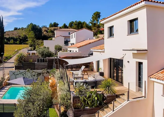 Superbe Familiale Au Calme, Piscine, Vue Panoramique, Entre Et Rivieres *